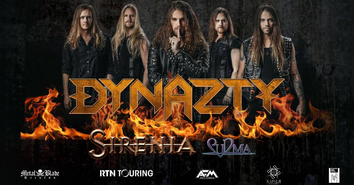 Dynazty / Sirenia / Surma koncert 2022