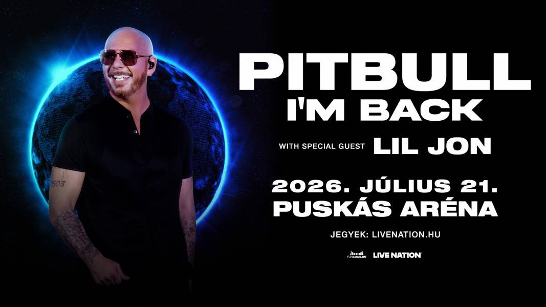 Pitbull koncert 2026 Budapest