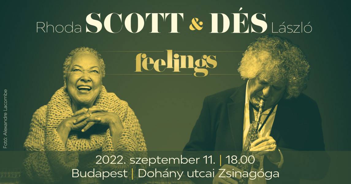 Rhoda Scott & Dés László: „Feelings” koncert