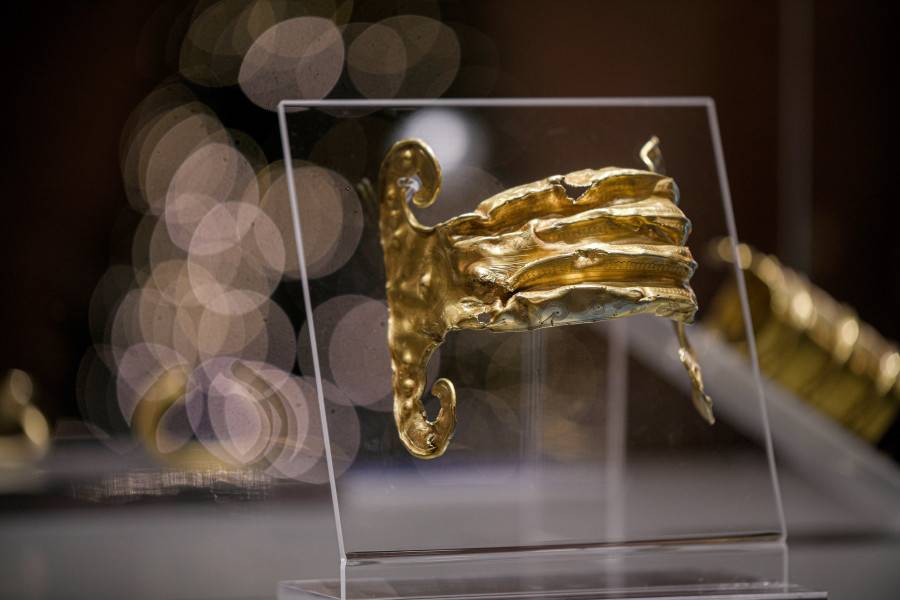 A Hónap Kincse, a 3500 éves arany karperec