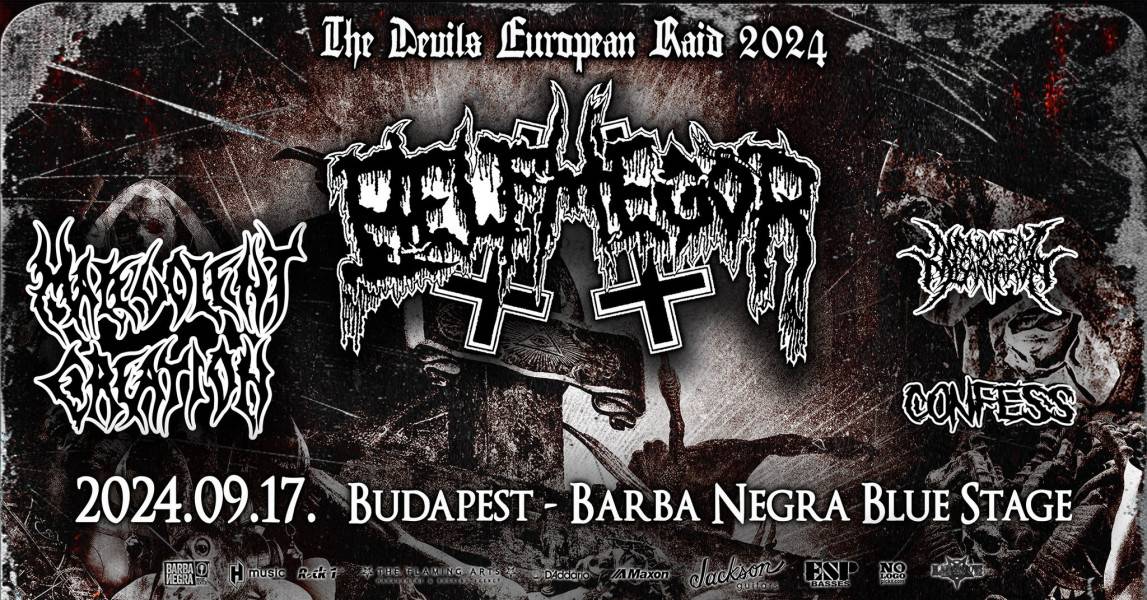 Belphegor koncert 2024, Budapest