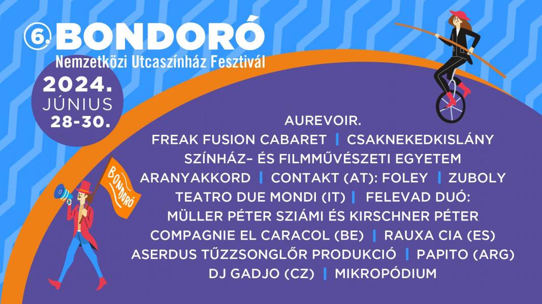 6. Bondoró Fesztivál programja