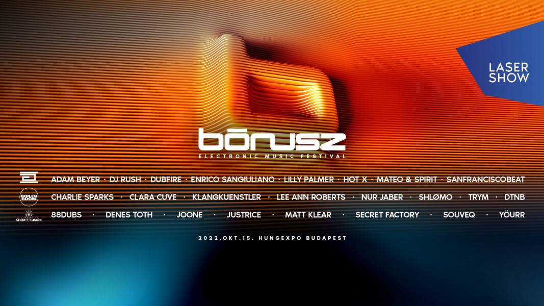 BÓNUSZ Electronic Music Festival 2022