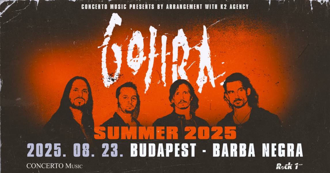 Gojira 2025 Budapest