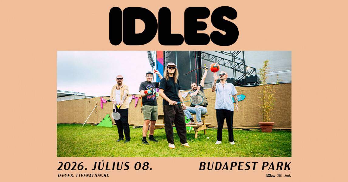 IDLES a Budapest Parkban