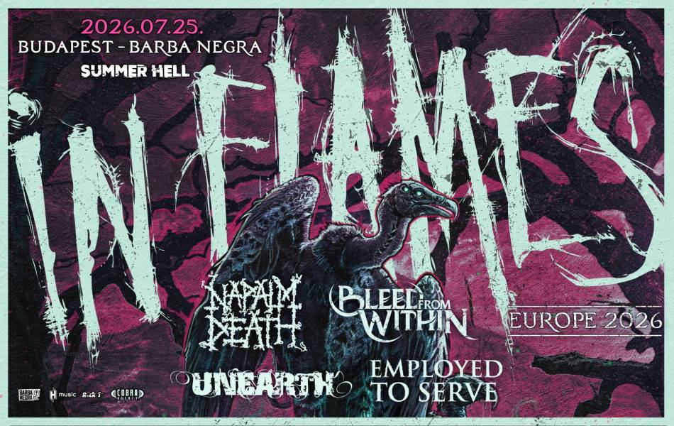 In Flames koncert 2026