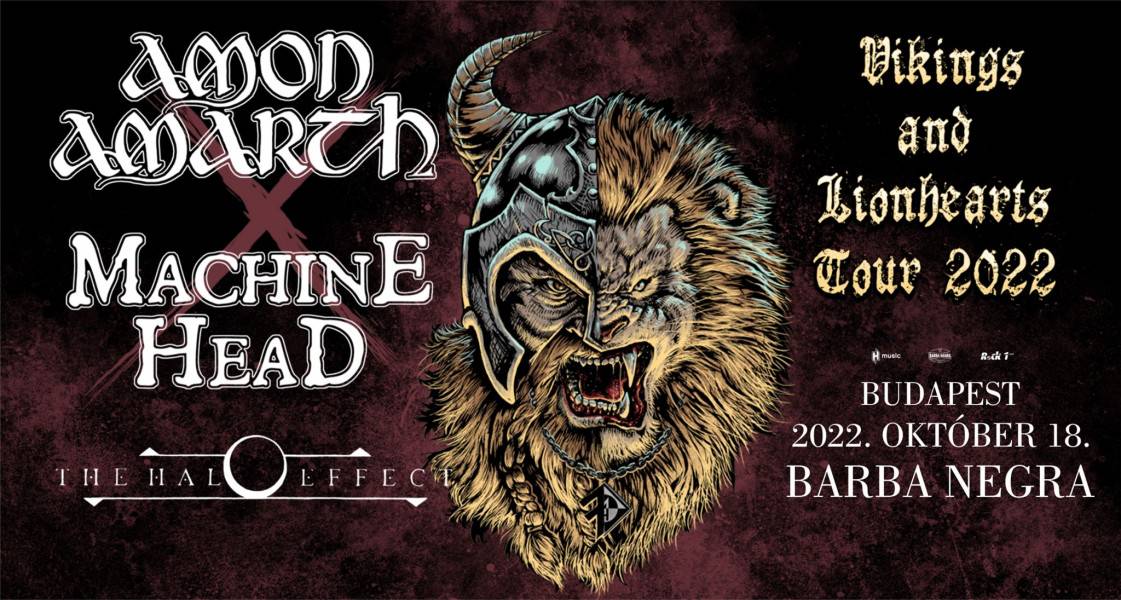Machine Head + Amon Amarth koncert 2022