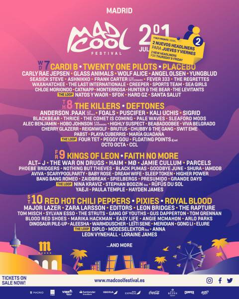 Mad Cool Festival 2021 line-up