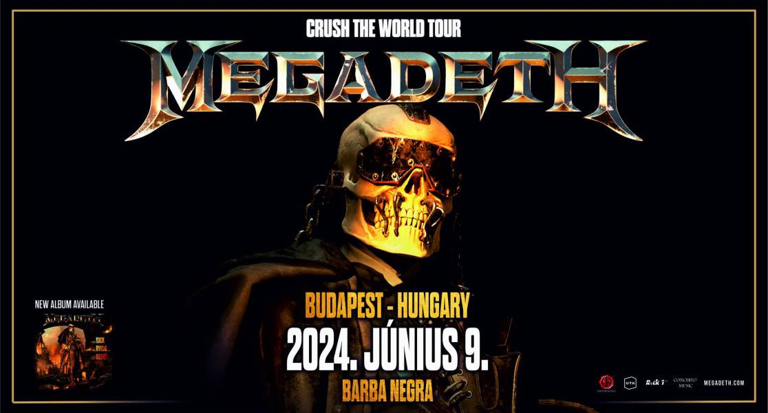 Megadeth koncert 2024, Budapest