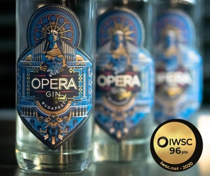 Opera Gin Budapest - IWSC arany
