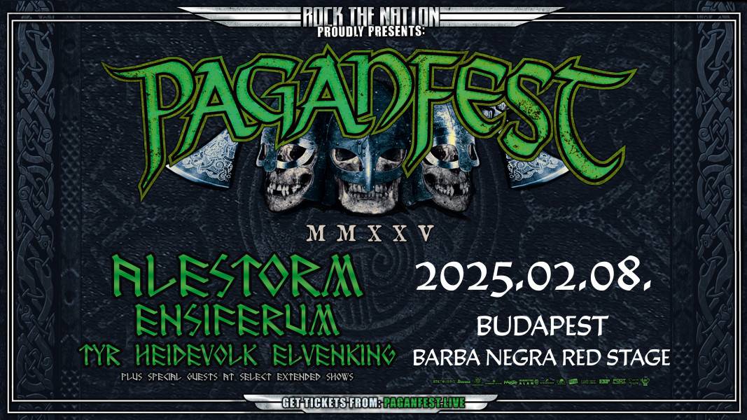 PAGANFEST 2025 ALESTORM - ENSIFERUM - TÝR - HEIDEVOLK - ELVENKING