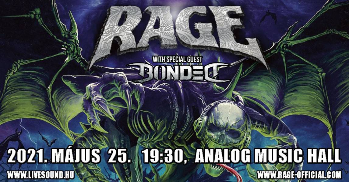 Rage koncert 2021 Budapest