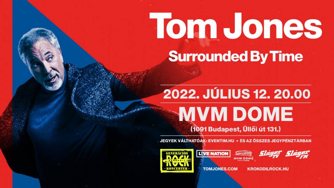 Tom Jones koncert 2022 Budapest