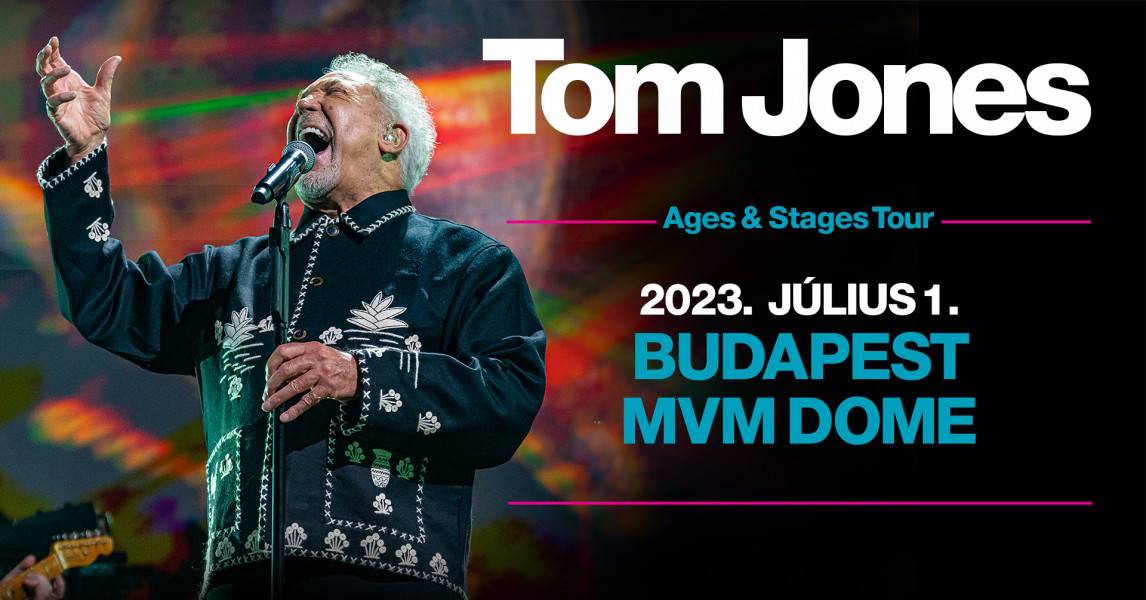  Tom Jones koncert 2023, Budapest