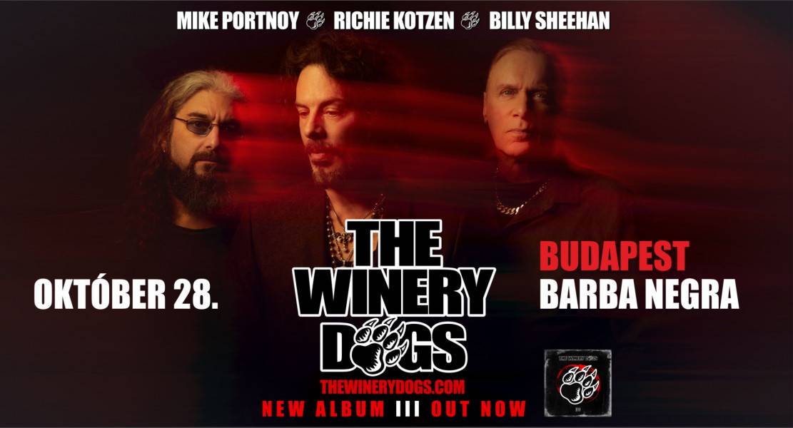 The Winery Dogs 2023 Budapest