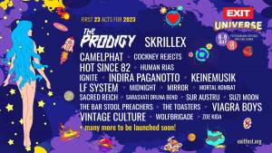 Exit Festival 2023 - Prodigy, Skrillex, ...