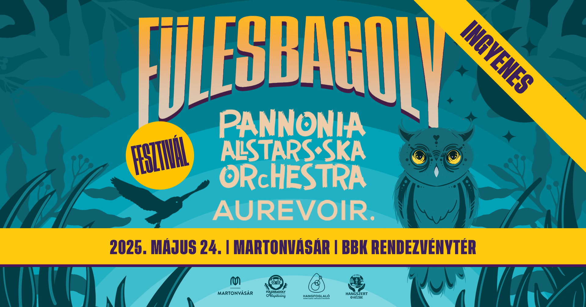 Fesztivállá bővül 2025-ben is a Fülesbagoly Tehetségkutató Martonvásáron. 