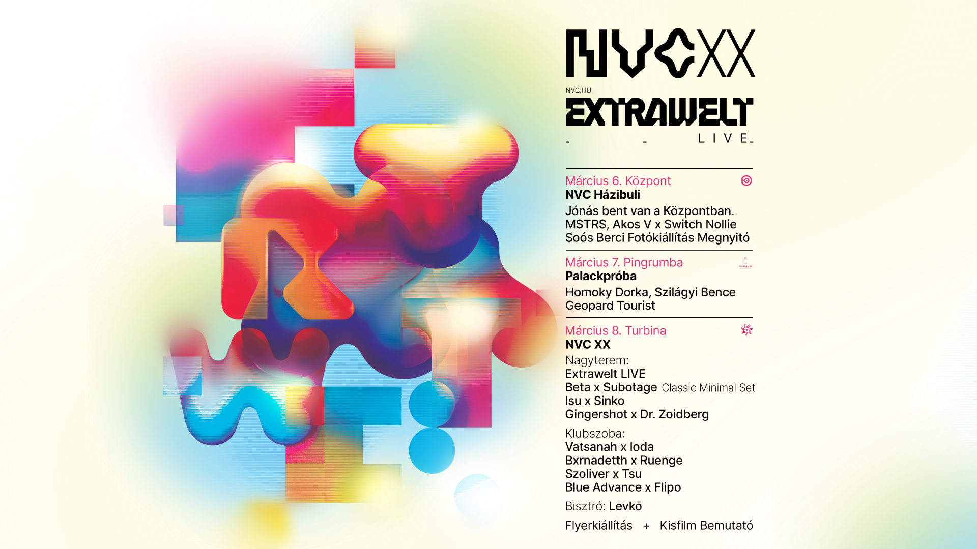 NVC 20 éves jubileumi eseménysorozat ft. Extrawelt live