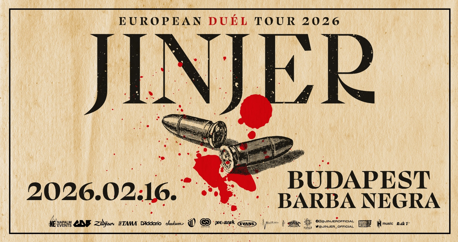 Jinjer koncert 2026 Budapest