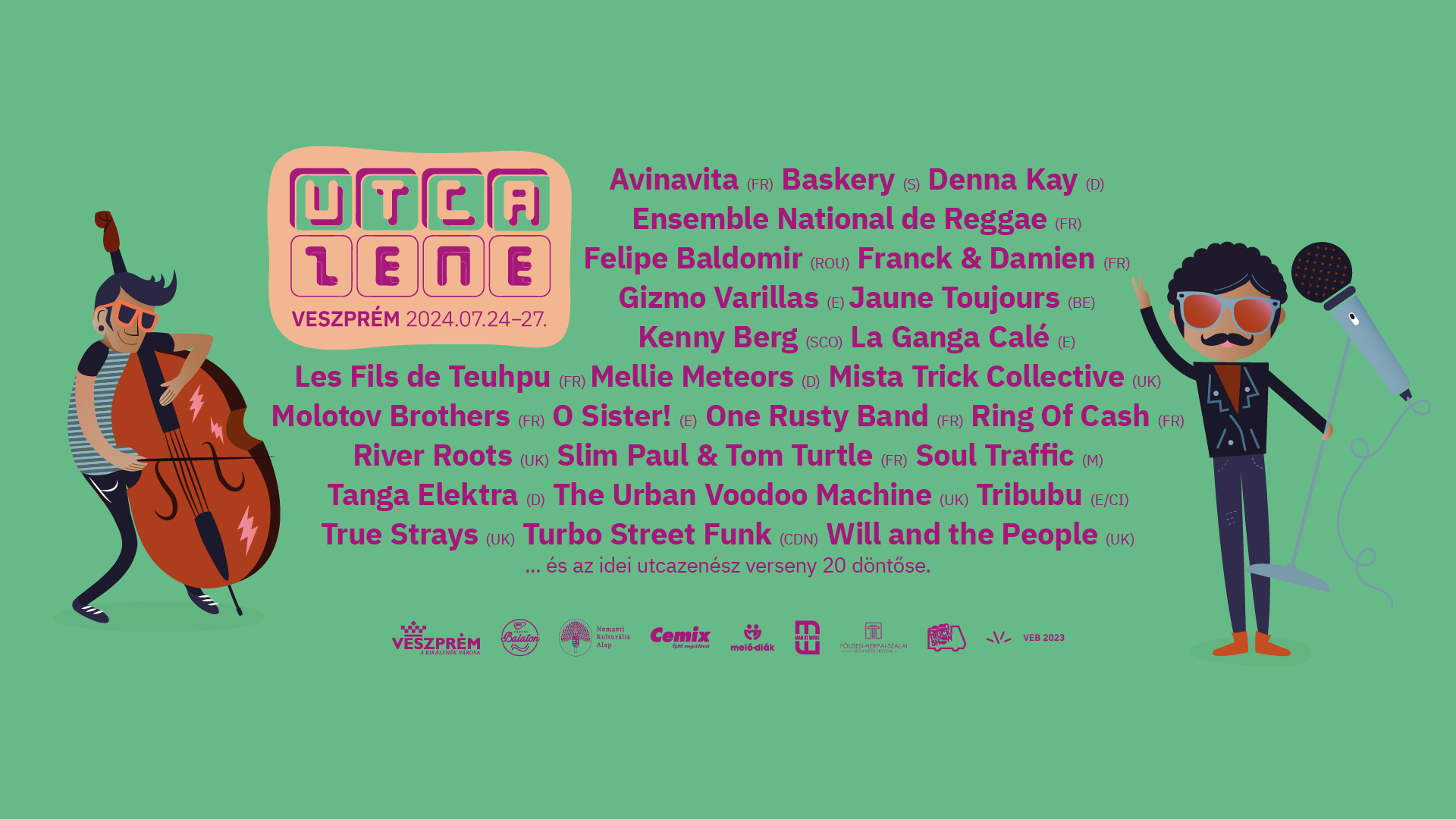 Veszprémi Utcazene Fesztivál 2024